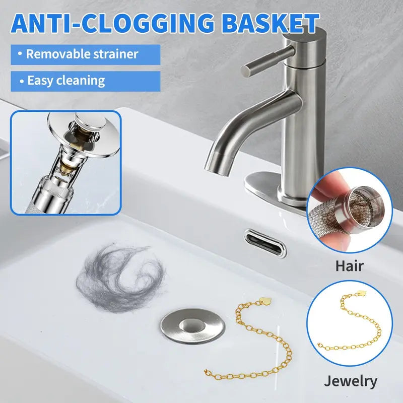 Upgrade to the Universal Pop-Up Sink Stopper