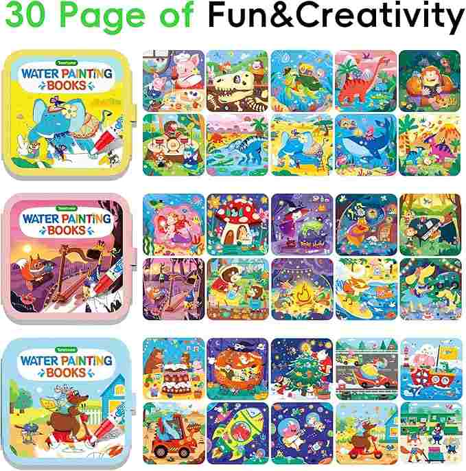 Paint With Water: Keep Kids Creative & Your House 100% Mess-Free
