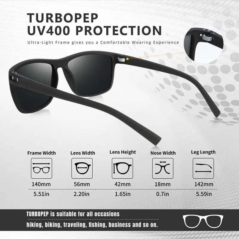 Ultimate HD Polarized UV400 Protection Everyday Sunglasses