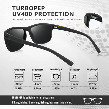 Ultimate HD Polarized UV400 Protection Everyday Sunglasses
