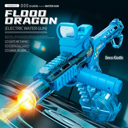 Ultimate Automatic Electric Water Blaster – One‑Button Continuous Power