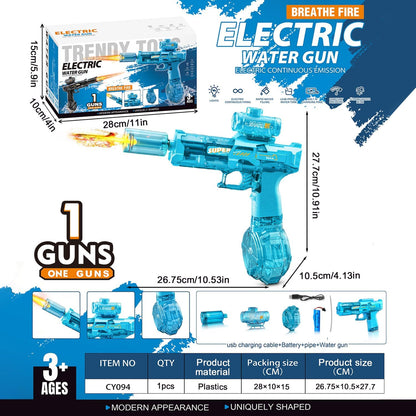 Ultimate Automatic Electric Water Blaster – One‑Button Continuous Power