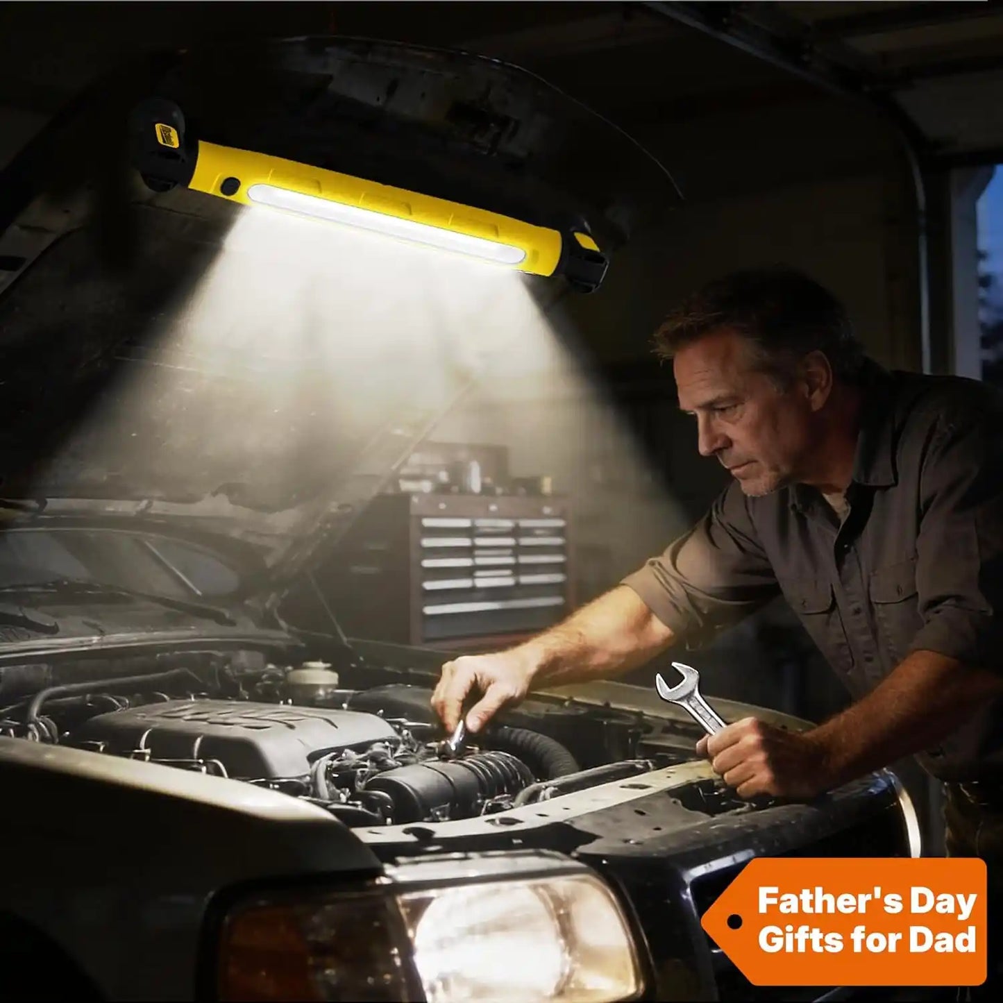 Eliminate Blind Spots With Full Engine-Bay Coverage Work Light