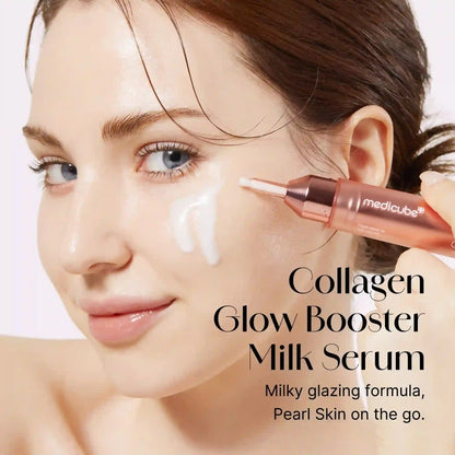 Collagen Milky Wrapping Mask - Overnight Film-Forming Sleep Treatment for Peel-Off Glazed Glow and Glass Skin