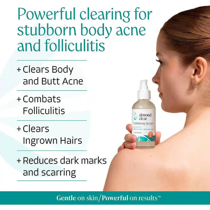 Body Clearing Serum - 15% Mandelic Acid Formula For Smooth & Refined-Looking Skin