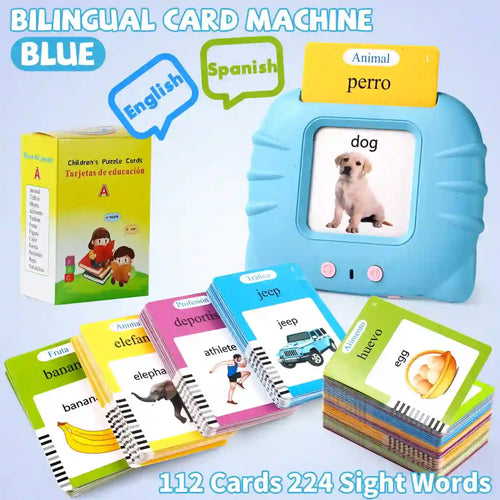Talking Flash Cards Early Learning Toy — 224 Sight Words Audio