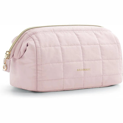 Puffy Makeup Bag - Wide-Open Design For Effortless Organization