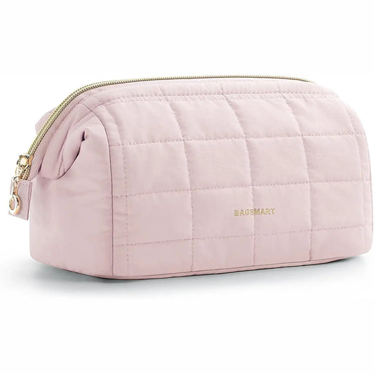Puffy Makeup Bag - Wide-Open Design For Effortless Organization