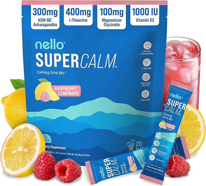 Premium Cortisol-Balancing & Anxiety-Relief Calming Drink Mix