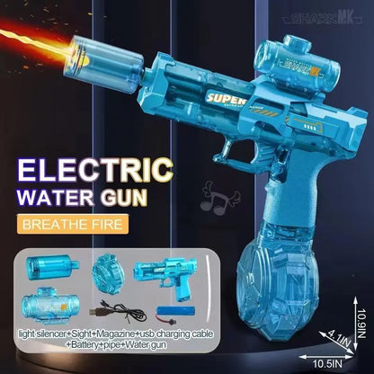 Ultimate Automatic Electric Water Blaster – One‑Button Continuous Power