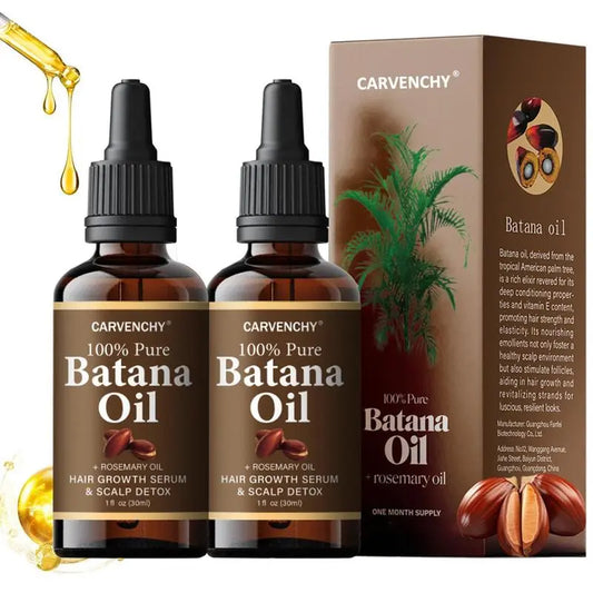 Batana Rosemary Oil for Thicker-Looking, Voluminous Hair Naturally