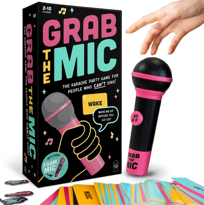 Grab The Mic - The Ultimate Karaoke Party Game For People Who Can’t Sing