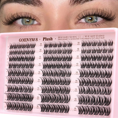 Lash Clusters – Plush D Curl Spider Design For Salon-Quality Fluffy Eyes