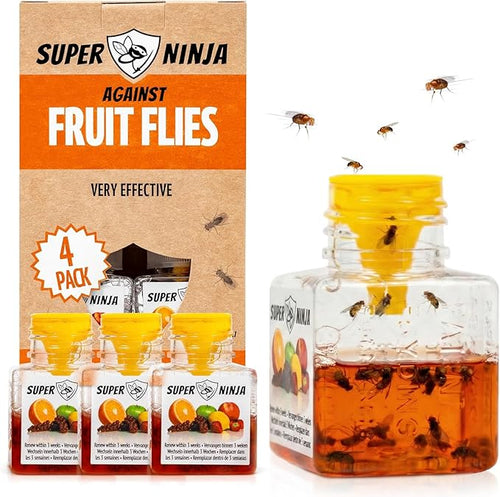 Eco-Friendly Fruit Fly & Gnat Trap – Catches 90%+ in 24 Hours