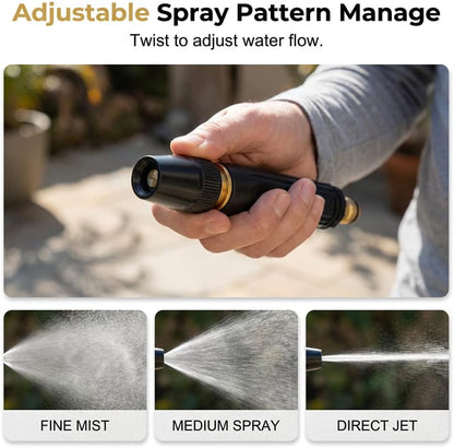 Turn Your Hose Into A High-Pressure Car Wash Water Gun