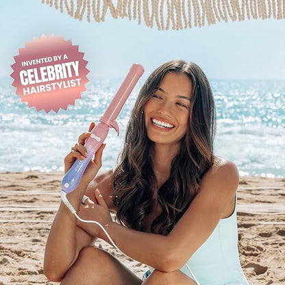 Rotating Curling Iron - Get Perfect Salon Waves Instantly With One Click