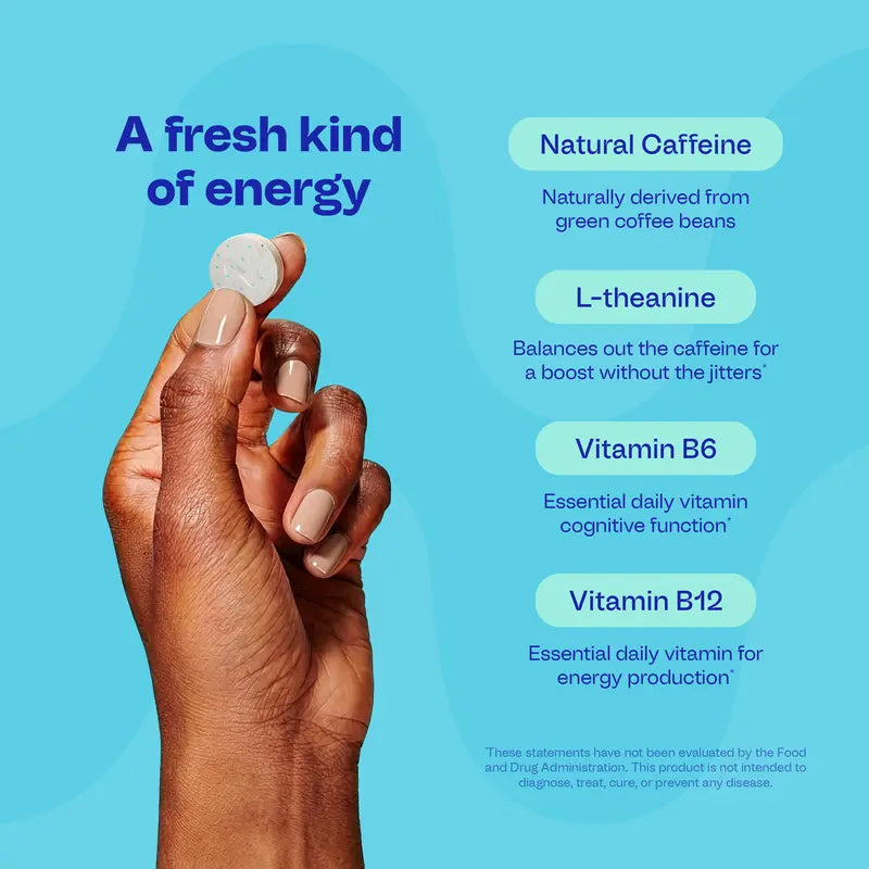 Energy & Focus Gum/Mints - Instant Energy & Laser Focus In Just 2 Minutes