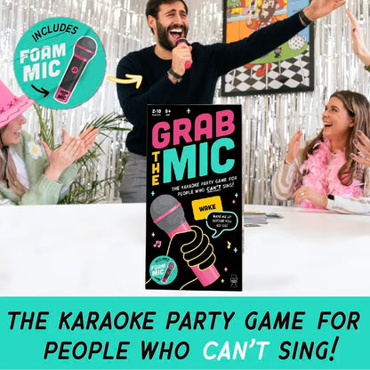 Grab The Mic - The Ultimate Karaoke Party Game For People Who Can’t Sing