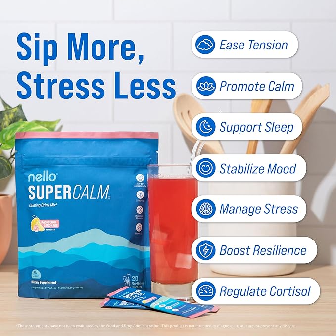 Premium Cortisol-Balancing & Anxiety-Relief Calming Drink Mix