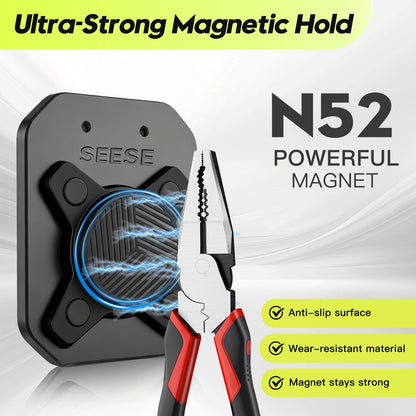 Strong Magnetic Tool Holder: Clear The Clutter & Instant Access