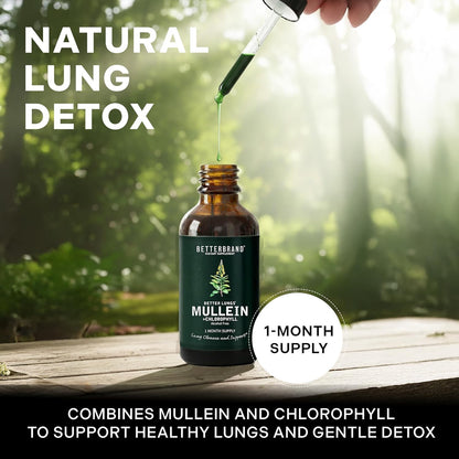 Breathe Easy Again: Natural Herbal Lung Detox & Mucus Cleanse Drops