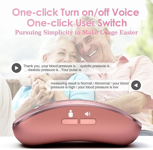 Blood Pressure Monitor – HD Touch Screen For Effortless Instant Tracking