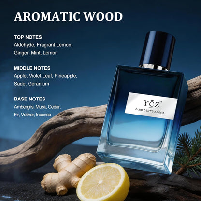 Ignite Your Charm: Long-Lasting Nightclub Wood & Citrus Scent