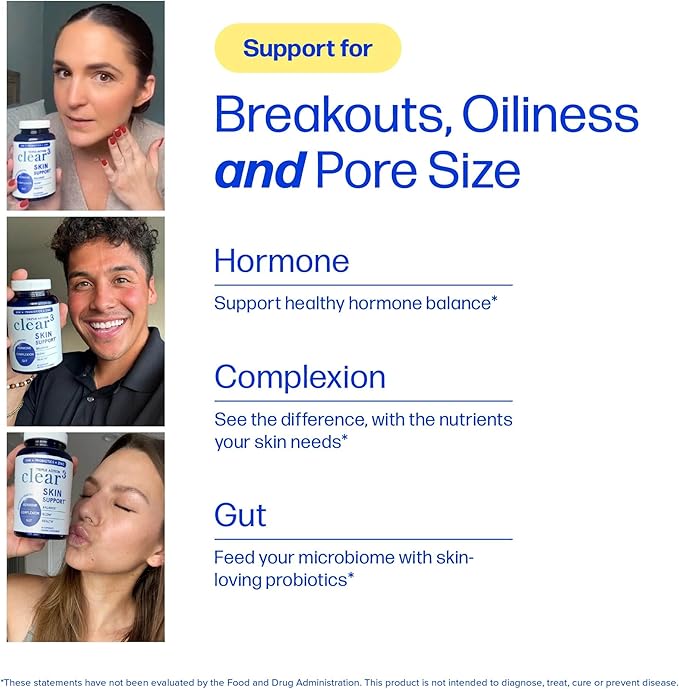 3-in-1 Triple Action Acne Complex: Clear Your Skin from Within
