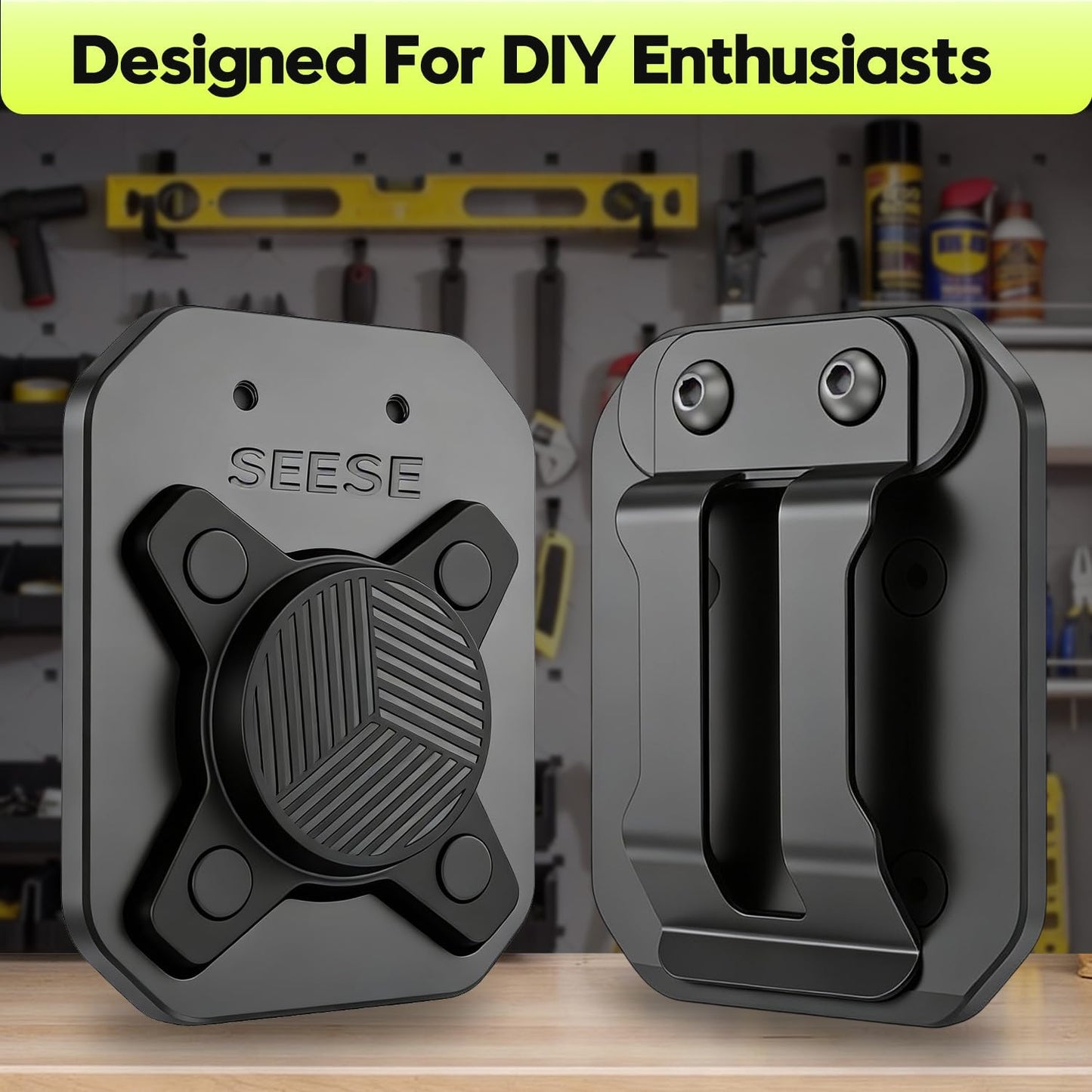 Strong Magnetic Tool Holder: Clear The Clutter & Instant Access
