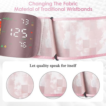 One-Touch Wrist BP Monitor - Track Your Health Anywhere, Beautifully.