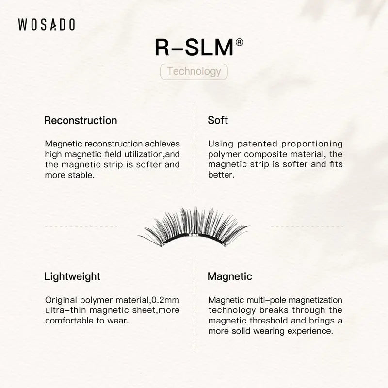 Magnetic Eyelashes with Applicator Kit— Glue-Free, Seconds Apply & All-Day Weightless Wear