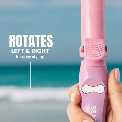 Rotating Curling Iron - Get Perfect Salon Waves Instantly With One Click