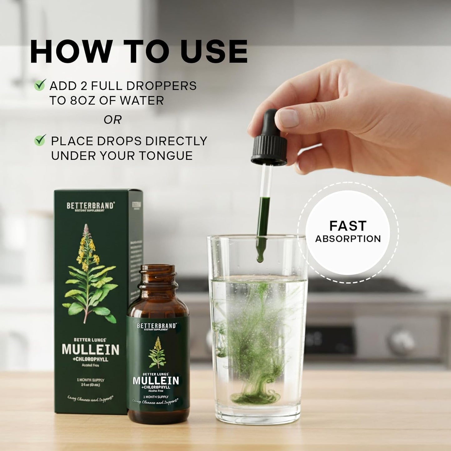 Breathe Easy Again: Natural Herbal Lung Detox & Mucus Cleanse Drops
