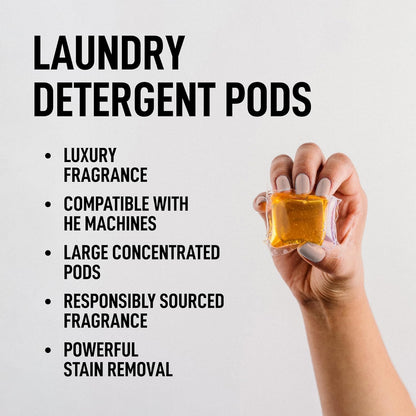 Upgrade To Premium Laundry Washing Pods & Deep Clean In One Wash