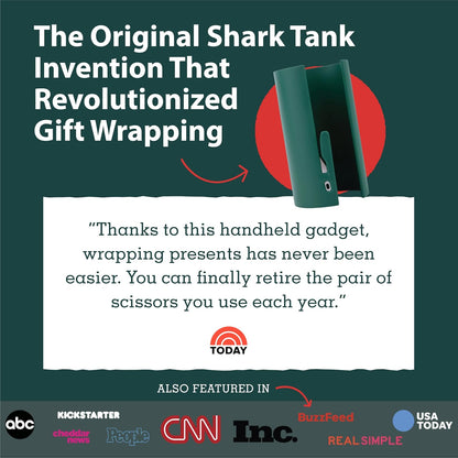 Slide, Slice & Wrap: The Ultimate Safe & Smooth Gift Wrap Cutter