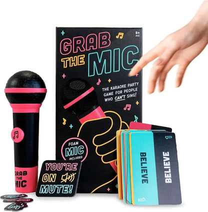 Grab The Mic - The Ultimate Karaoke Party Game For People Who Can’t Sing