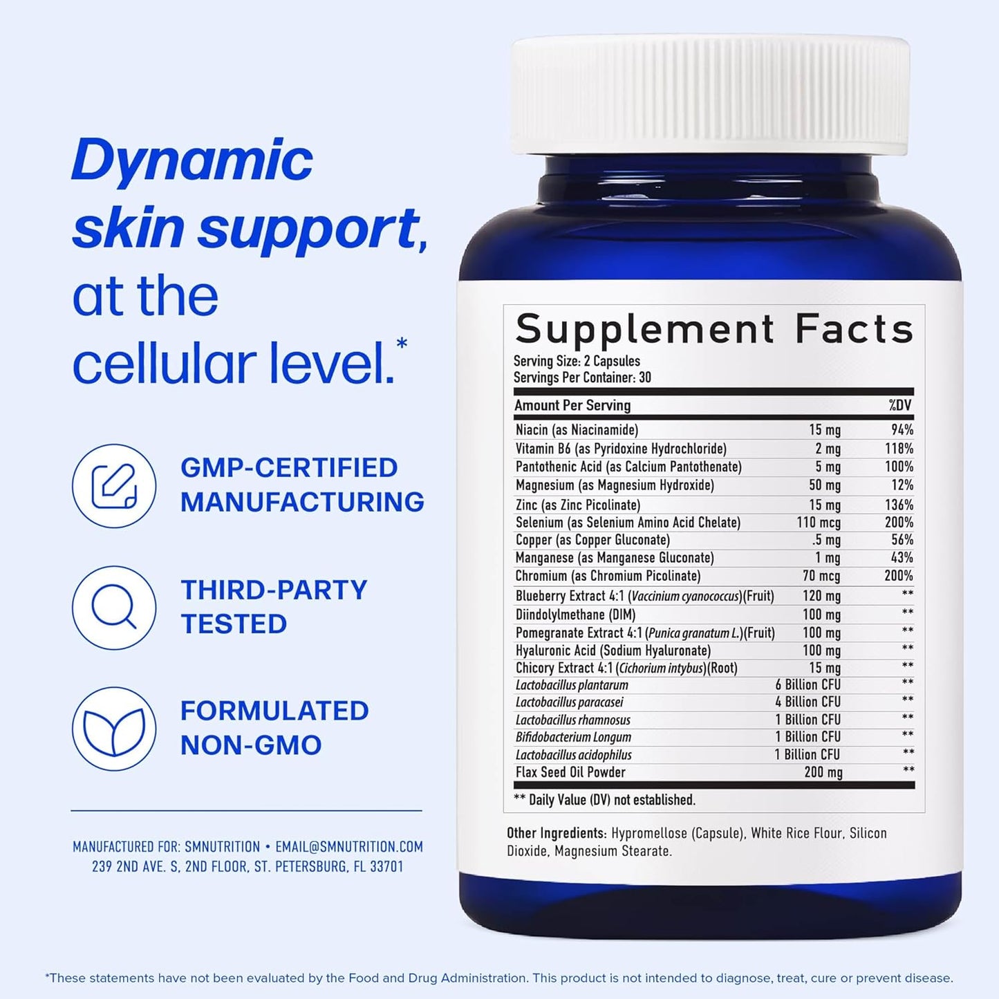 3-in-1 Triple Action Acne Complex: Clear Your Skin from Within