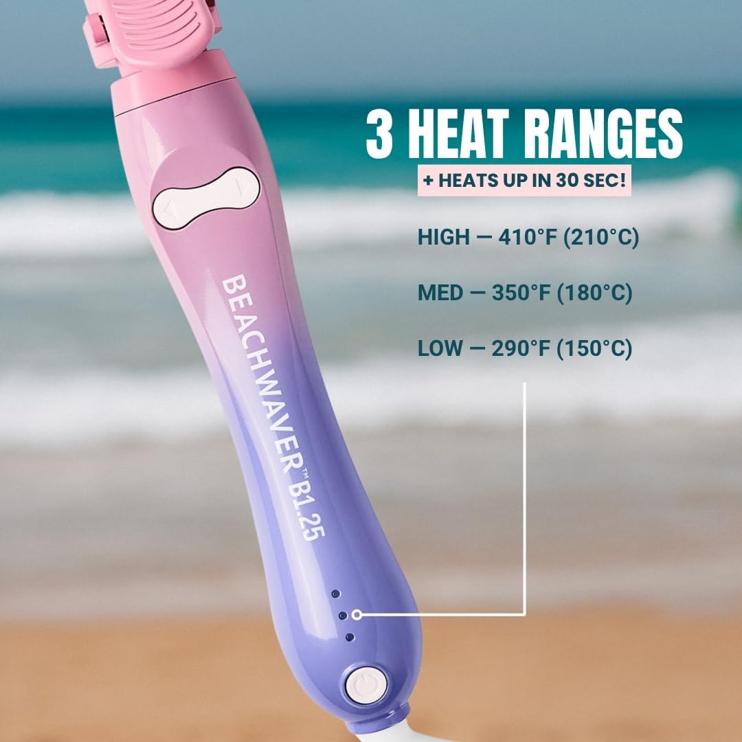Rotating Curling Iron - Get Perfect Salon Waves Instantly With One Click