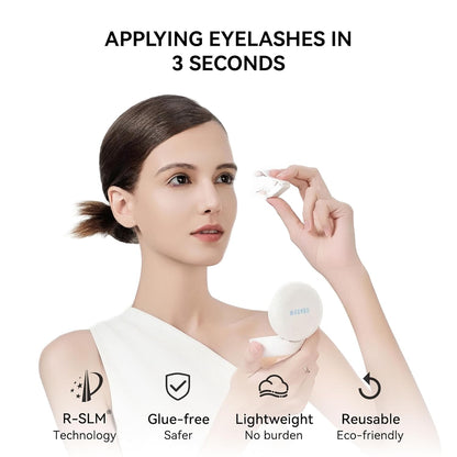 Magnetic Eyelashes with Applicator Kit— Glue-Free, Seconds Apply & All-Day Weightless Wear