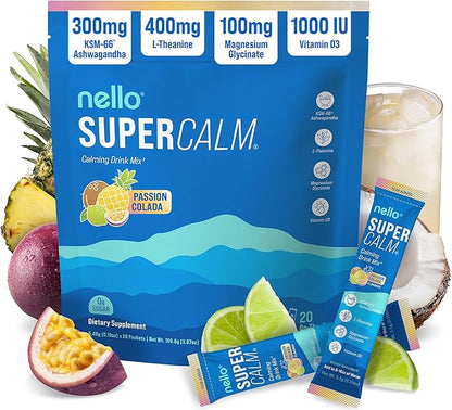 Premium Cortisol-Balancing & Anxiety-Relief Calming Drink Mix