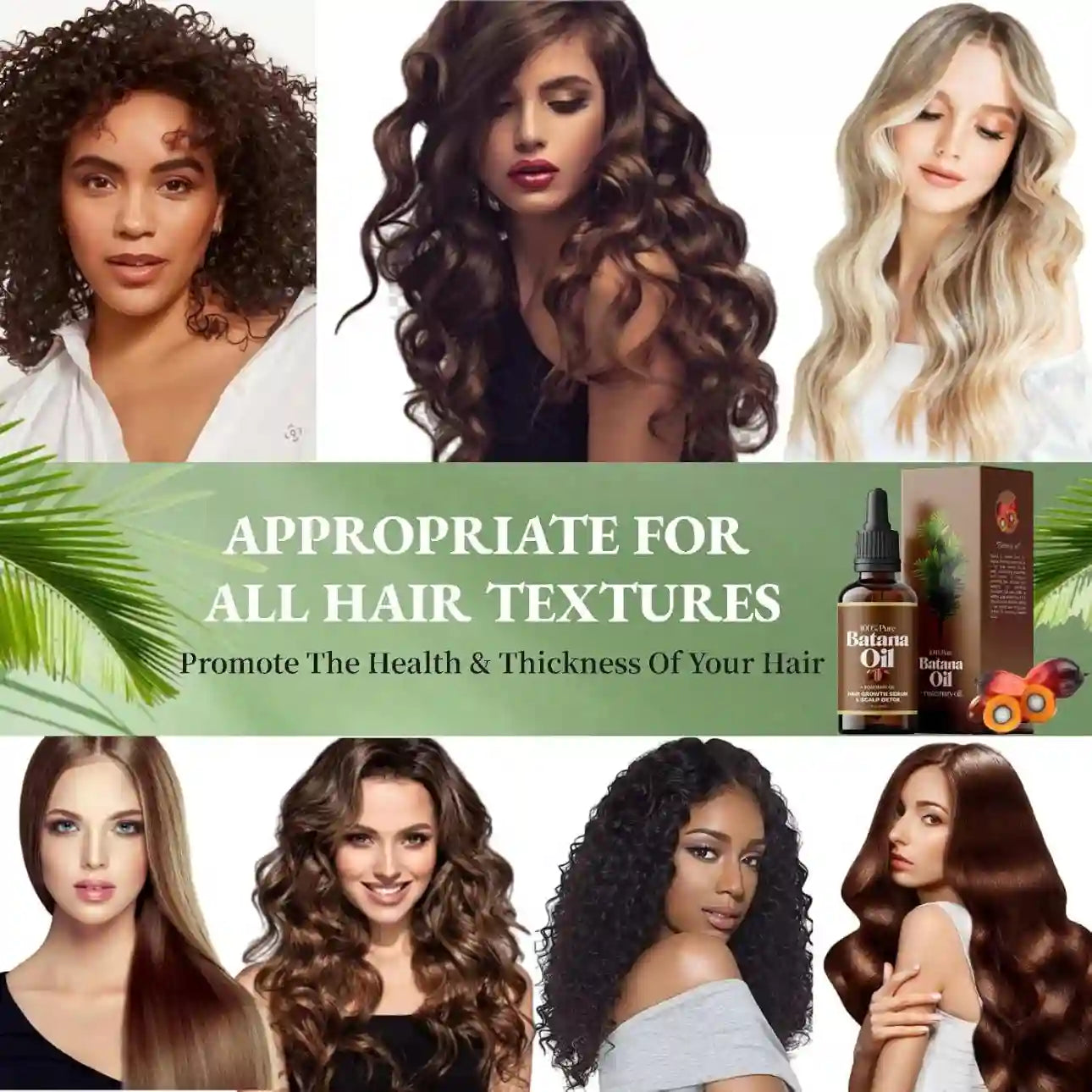 Batana Rosemary Oil for Thicker-Looking, Voluminous Hair Naturally