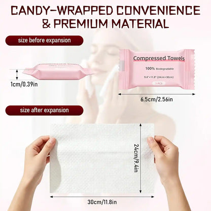 Compressed Travel Towels – Just Add Water Anywhere