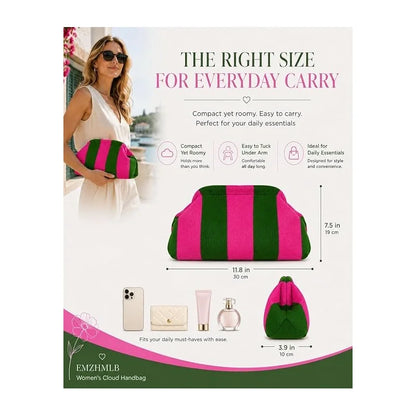 Cloud Crossbody Bag - Lightweight Foldable Design For Effortless Everyday Style