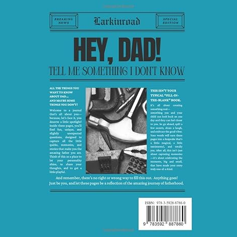 The Ultimate Father-Child Keepsake Journal