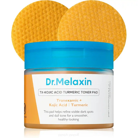 Kojic Acid Toner Pads - TX Brightening Formula For Dark Spots & Uneven Skin Tone