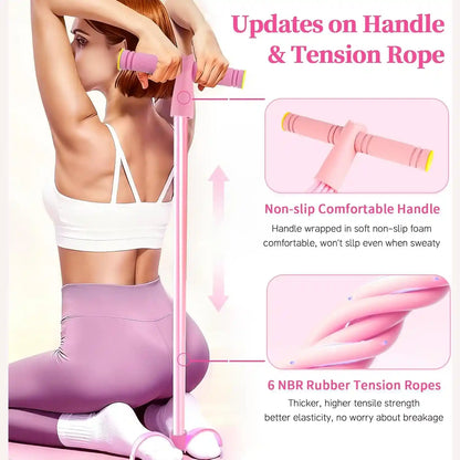Pedal Resistance Trainer - Full Body Resistance Workout For Home Fitness