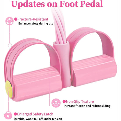 Pedal Resistance Trainer - Full Body Resistance Workout For Home Fitness