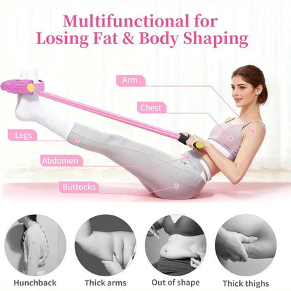 Pedal Resistance Trainer - Full Body Resistance Workout For Home Fitness