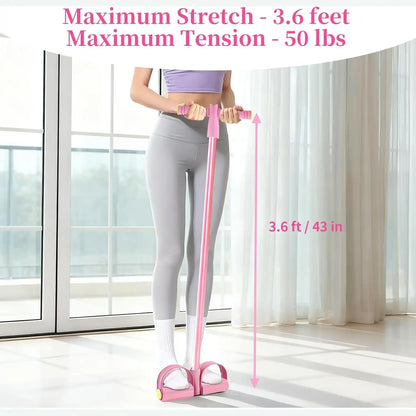 Pedal Resistance Trainer - Full Body Resistance Workout For Home Fitness