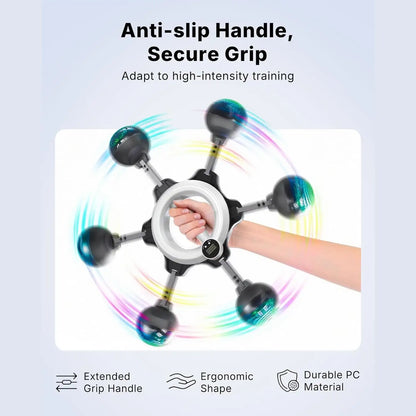 360° Rotating Wrist Trainer - Dynamic Resistance Training For Stronger Grip & Forearms